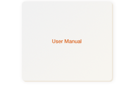 User Manual