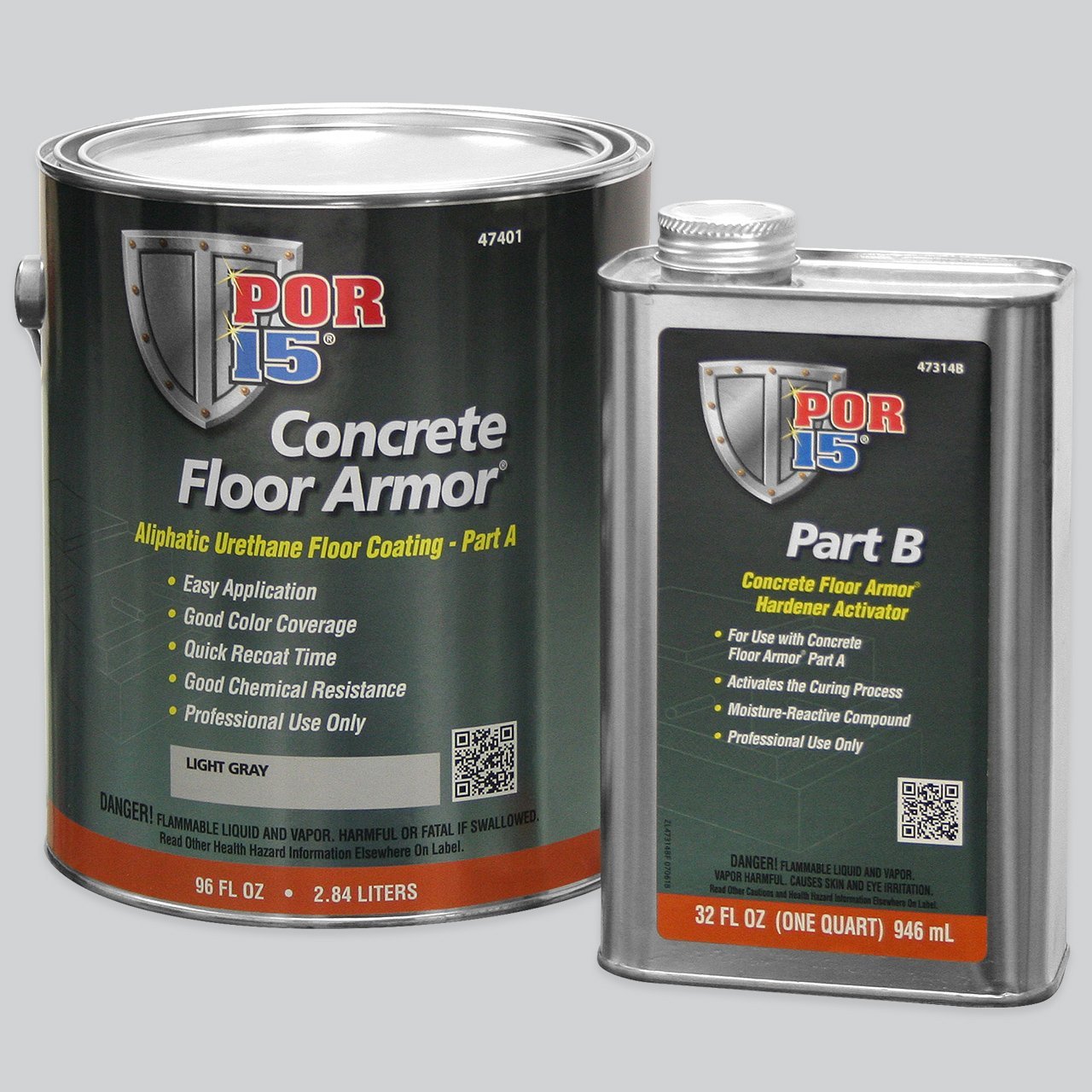 concrete floor armor