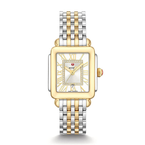 31MM SILVER AND GOLD TWO-TONE MADISON WATCH