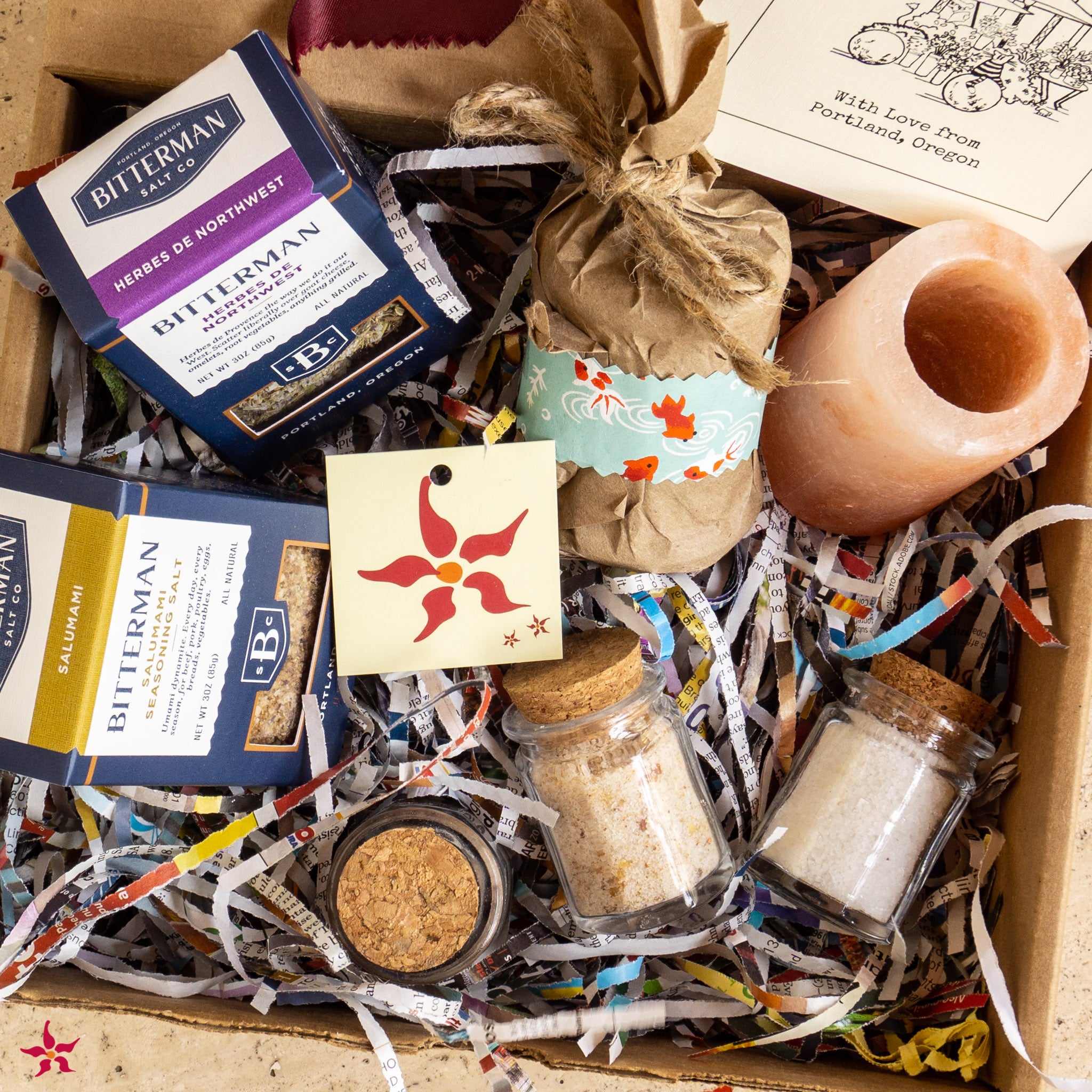 mystery salt box - send a customized gift straight to their door
