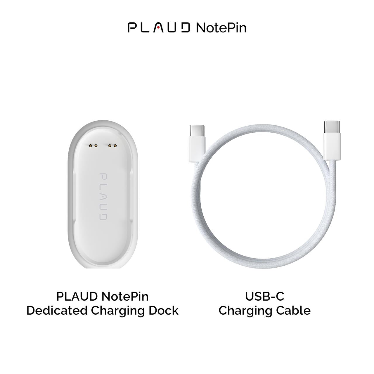 Plaud NotePin 充電配件組