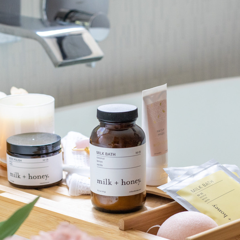 milk honey | luxurious organic bath, body, and