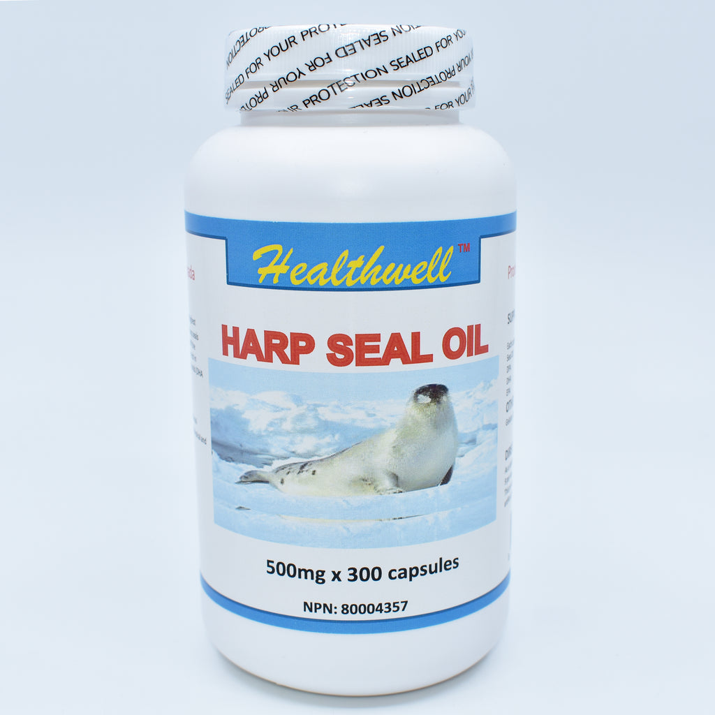 healthwell harp seal oil 300 capsulas 海豹油300粒装