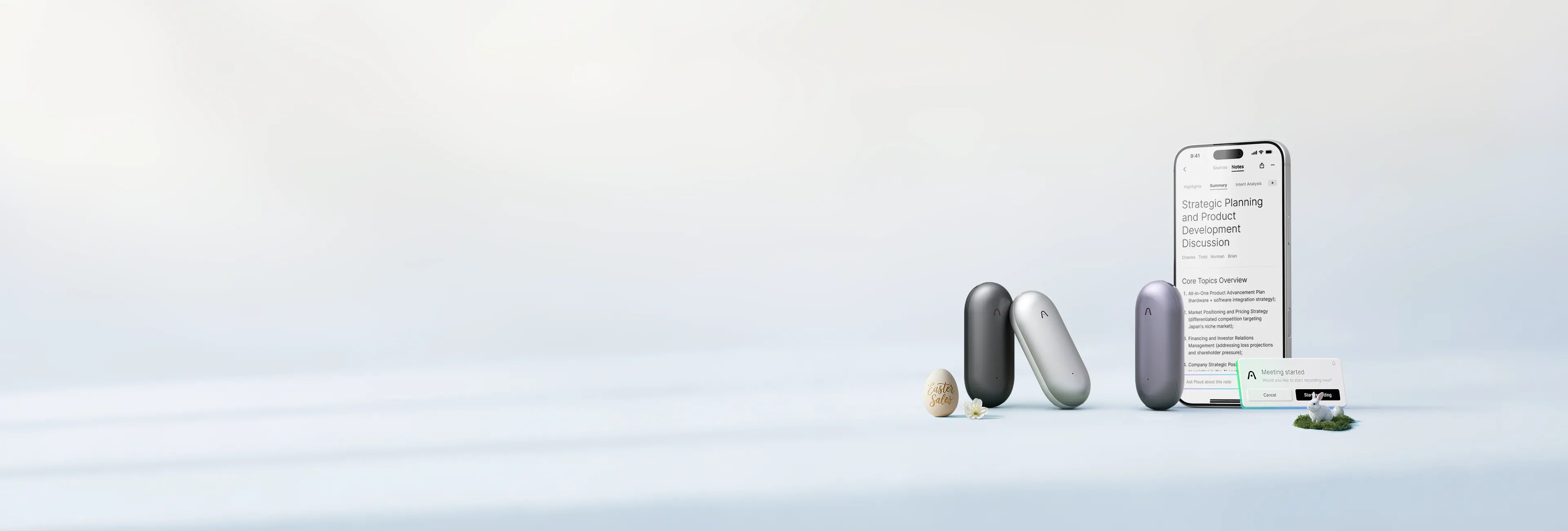 <style>
.banner-xmas .line1, .banner-xmas .line3 {
font-weight: 400;
font-size: 26px;
line-height: 1.3;
color: #000000;
}
.banner-xmas .line2 {
font-weight: 400;
font-size: 50px; /* PC标题 */
line-height: 1;
color: #000000;
}
.banner-xmas .line2 span {
font-size: 50px; /* 保持一致 */
line-height: 1;
letter-spacing: -0.02em;
background: none;
-webkit-background-clip: initial;
-webkit-text-fill-color: initial;
background-clip: initial;
text-fill-color: initial;
color: #000000;
}
/* PC(≤1600px) */
@media screen and (max-width: 1600px) {
.banner-xmas .line1, .banner-xmas .line3 {
font-size: 26px;
}
.banner-xmas .line2 {
font-size: 50px;
}
.banner-xmas .line2 span {
font-size: 50px;
}
}
/* 手机端 */
@media screen and (max-width: 768px) {
.banner-xmas .line1, .banner-xmas .line3 {
font-size: 24px;
}
.banner-xmas .line2 {
font-size: 38px;
}
.banner-xmas .line2 span {
font-size: 38px;
}
}
</style>
<div class="banner-xmas">
<p class="line1">Easter Sale | Apr 1–8</p>
<p class="line2">Up to <strong>20%</strong> OFF </p>
<p class="line3">Hop into smart summaries </p>
</div>