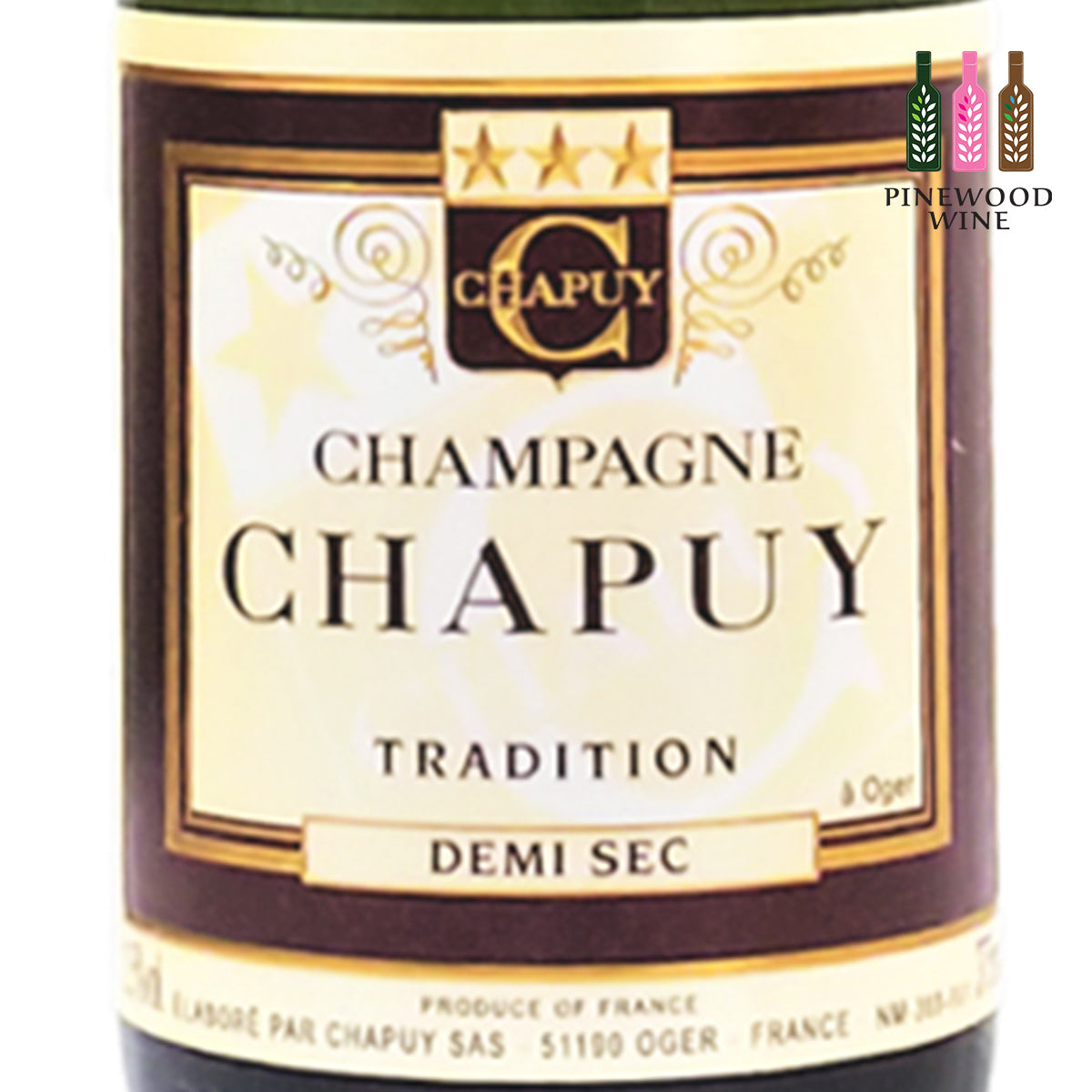 chapuy demi sec tradition half 375ml