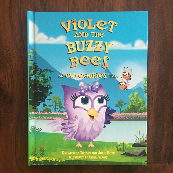 violet and the buzzy bees(book)