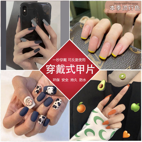 穿戴式指甲贴片