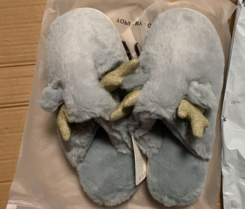 亮亮妈代购转运到英国的小龙女龙角拖鞋