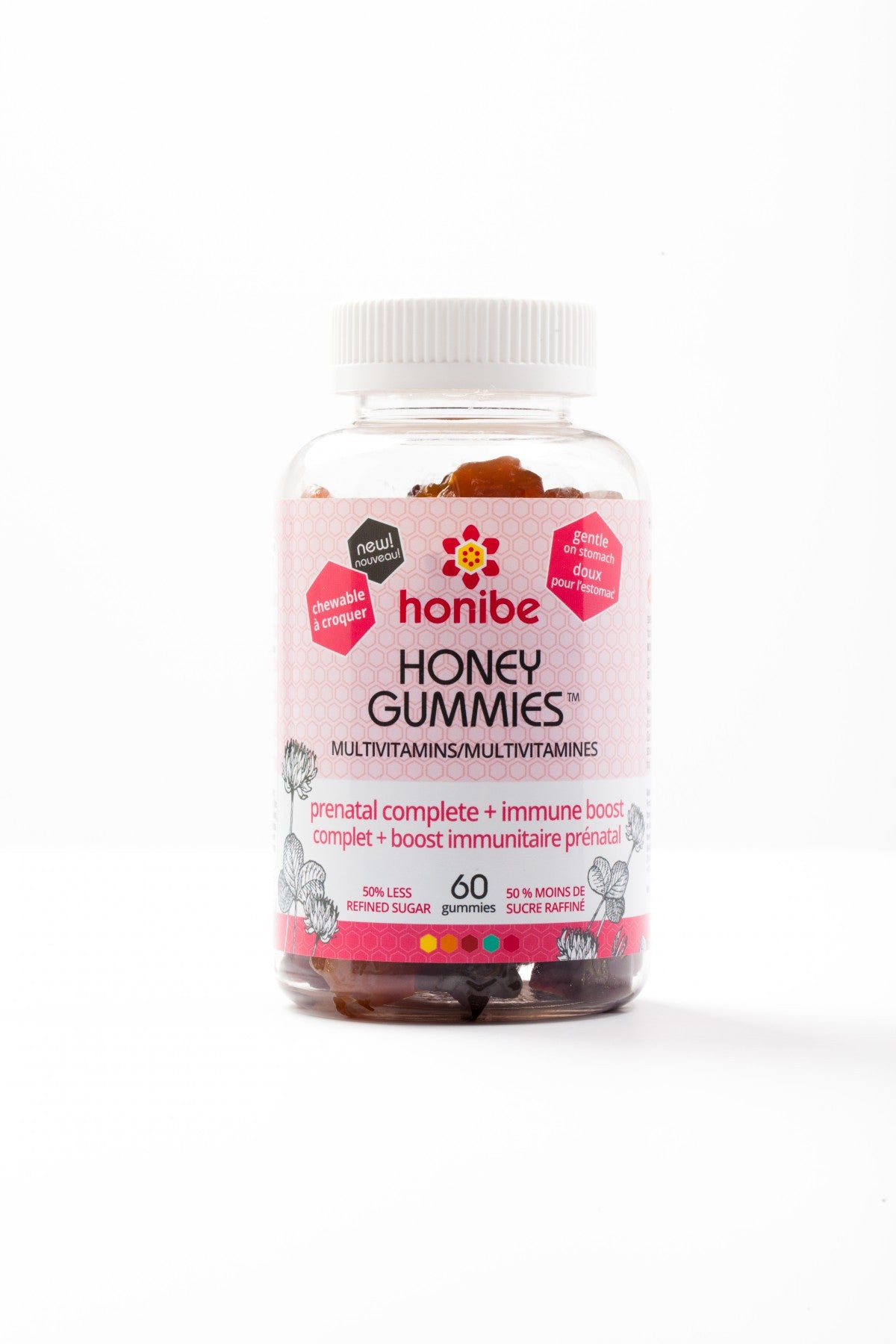 honibe honey lozenges lemon flavor