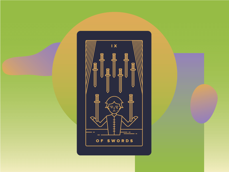 nine of swords meaning - tarot card meanings