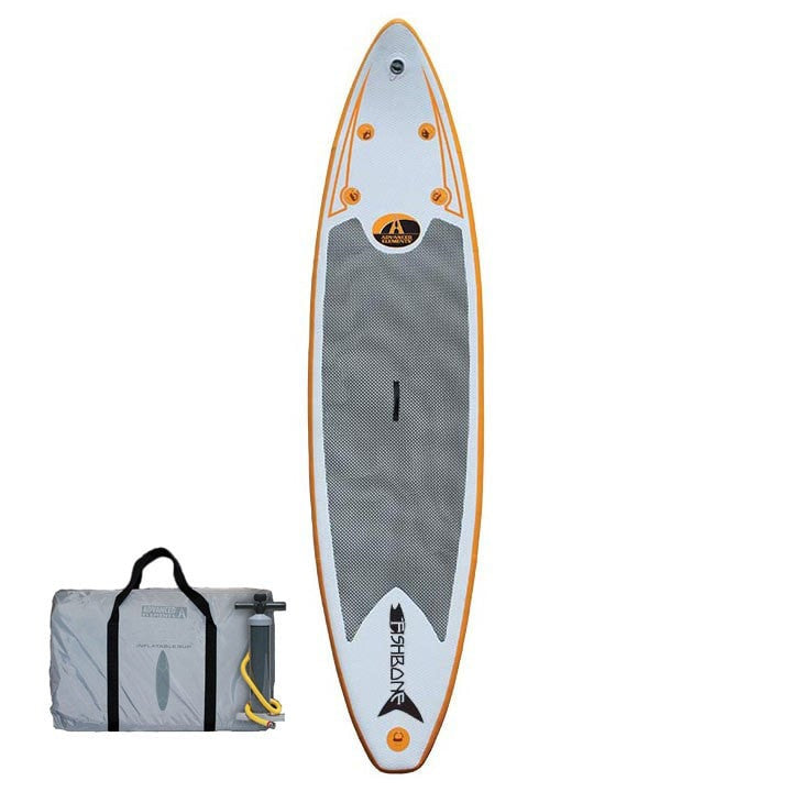 advanced elements fishbone inflatable sup w/ pump - kayak creek