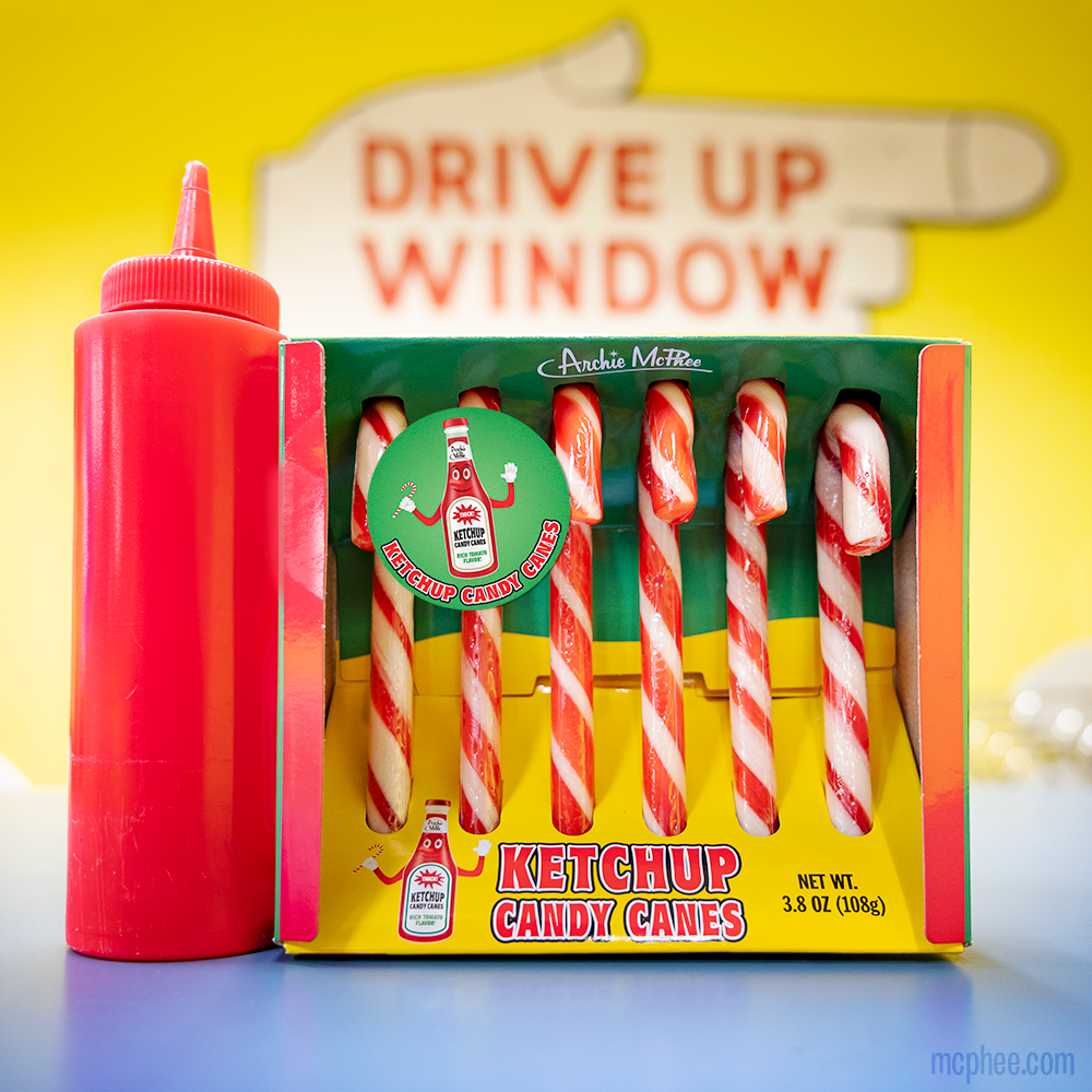 ketchup candy canes