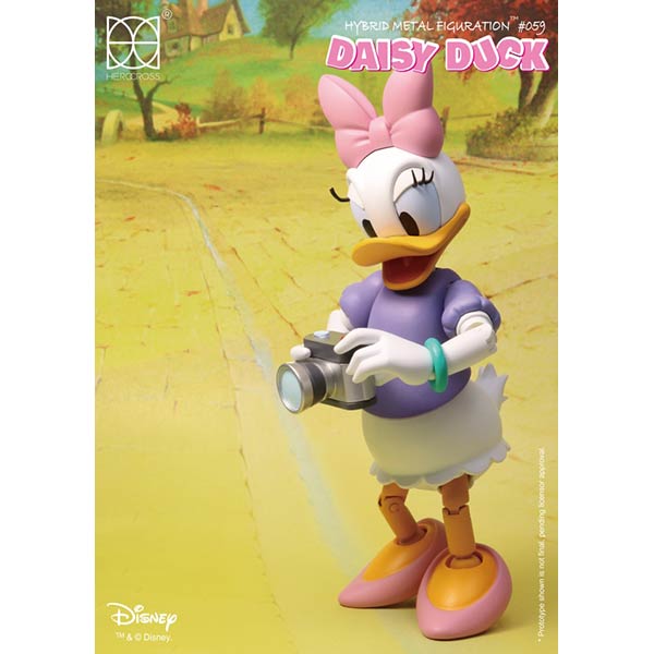 世界英雄联盟 hmf#059 daisy duck 迪士尼figure黛丝唐老鸭 up-next