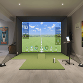 SkyTrak SwingBay Golf Simulator Package - Rain or Shine Golf