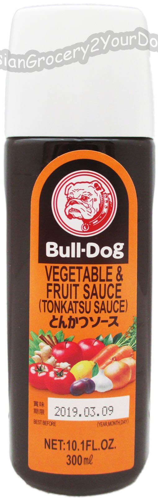 bull-dog - vegetable & fruit tonkatsu sauce - 10.