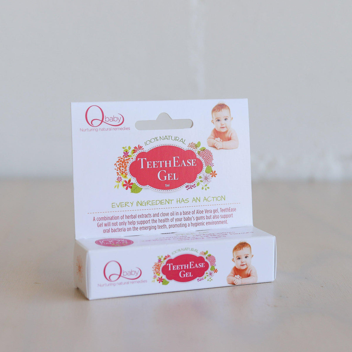 qbaby teethease gel | global baby | baby teething products