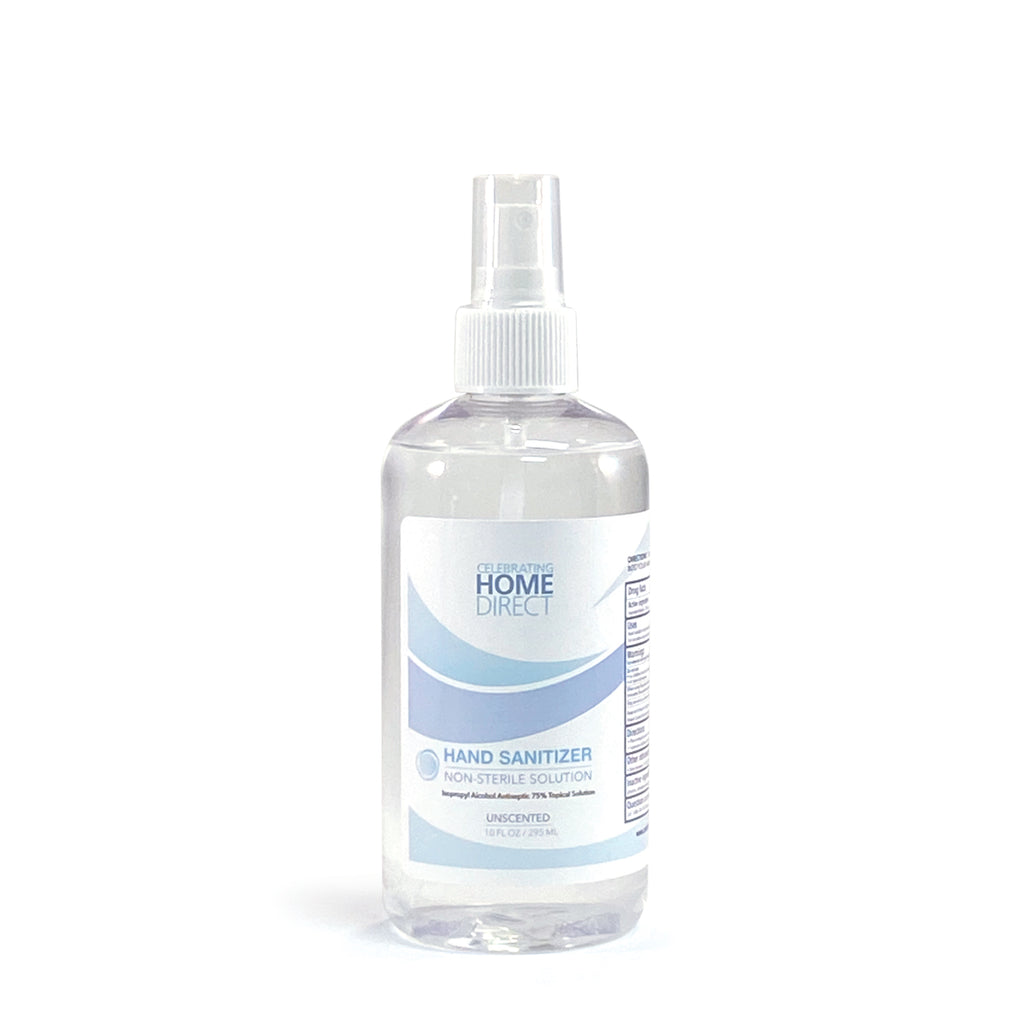 hand sanitizer spray - 10 oz - unscented