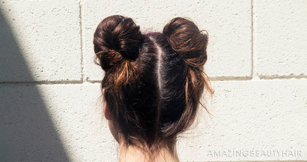 Simple Double Bun