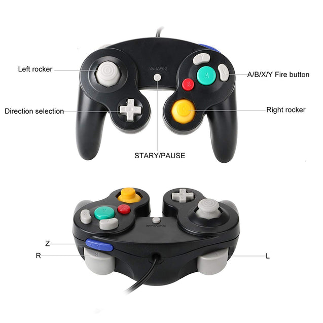 gamecube controller for nintendo wii and gamecube