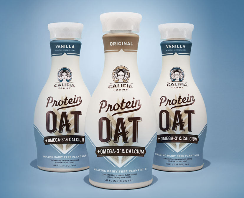 califia farms protein oat - dairy free plant milk