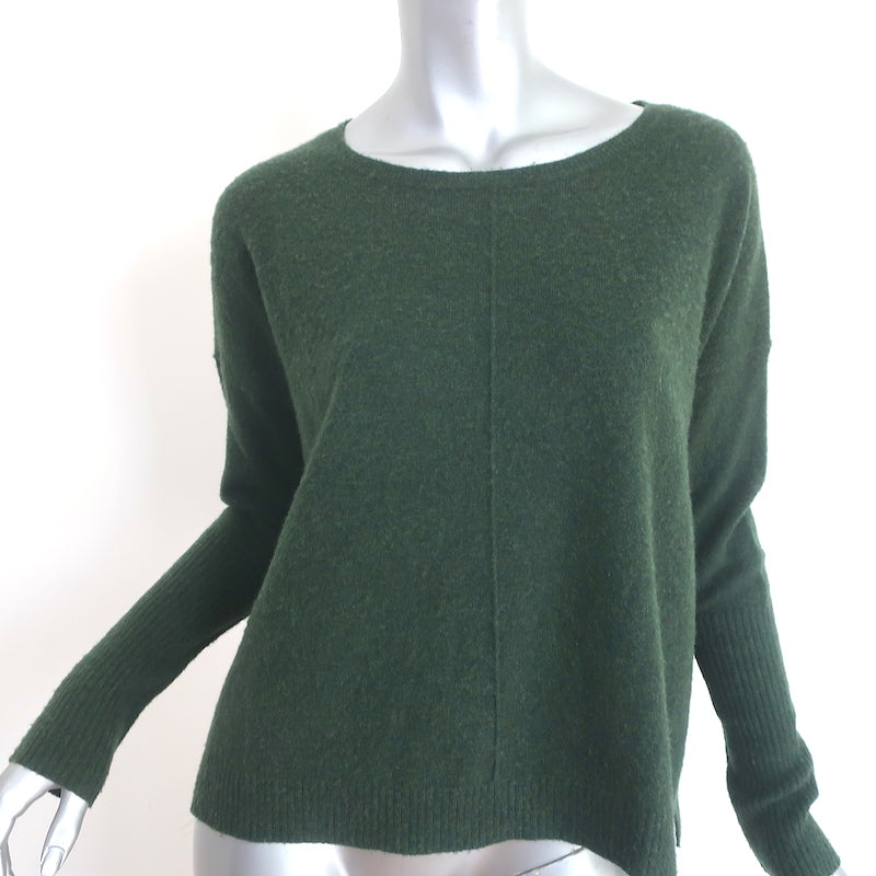 Nili Lotan Cashmere Sweater Forest Green Size Medium