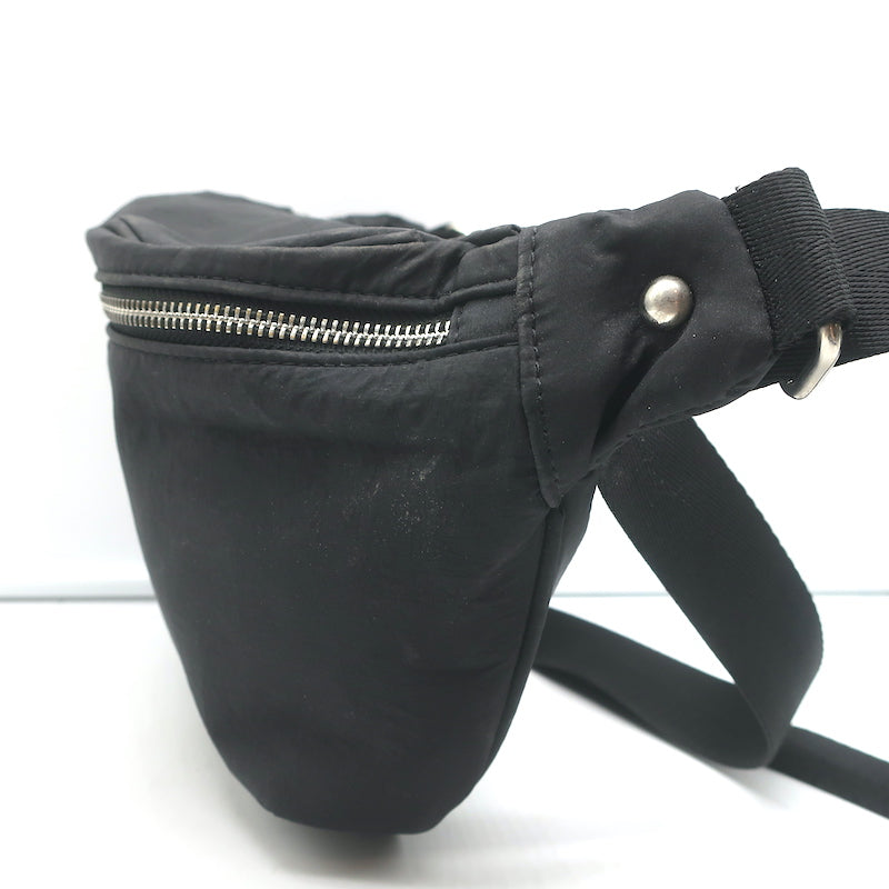 Moussy Fanny Pack Black Nylon Medium Crossbody Bag