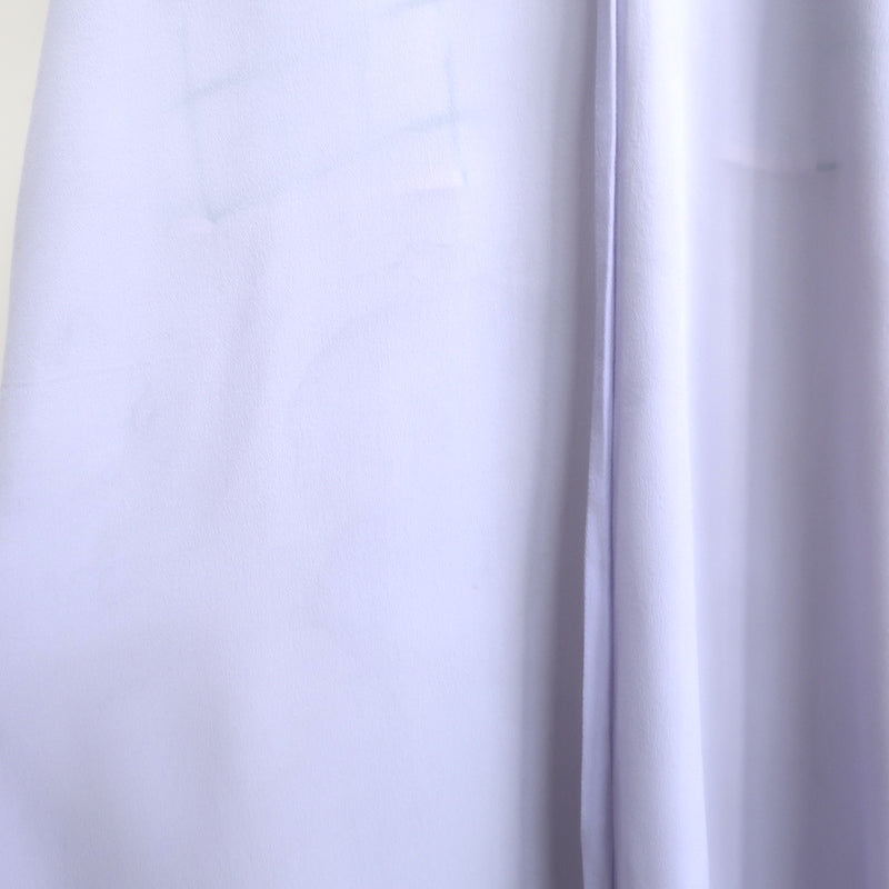 Victoria Beckham Cap Sleeve Midi Dress Lavender Silk Size US 6