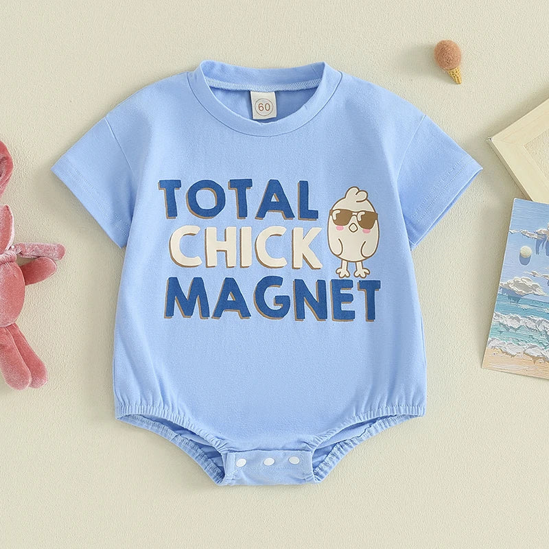 Total Chick Magnet Onesie