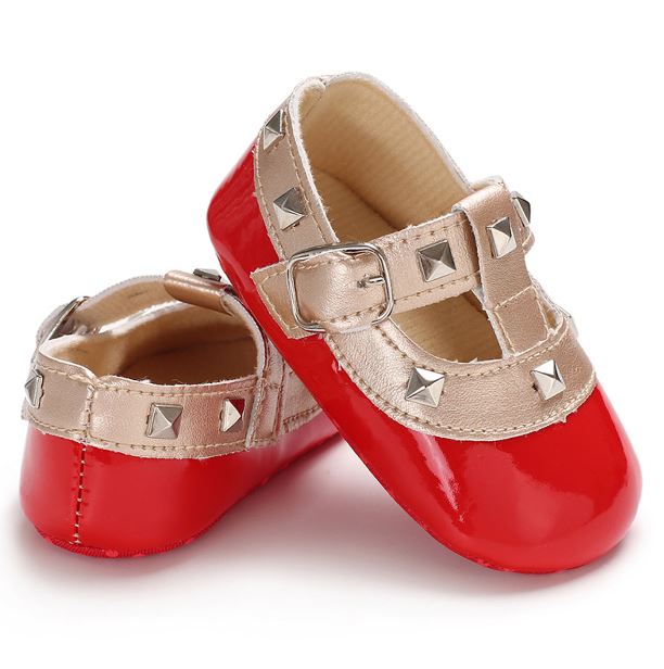 Studded Buckle Shoes