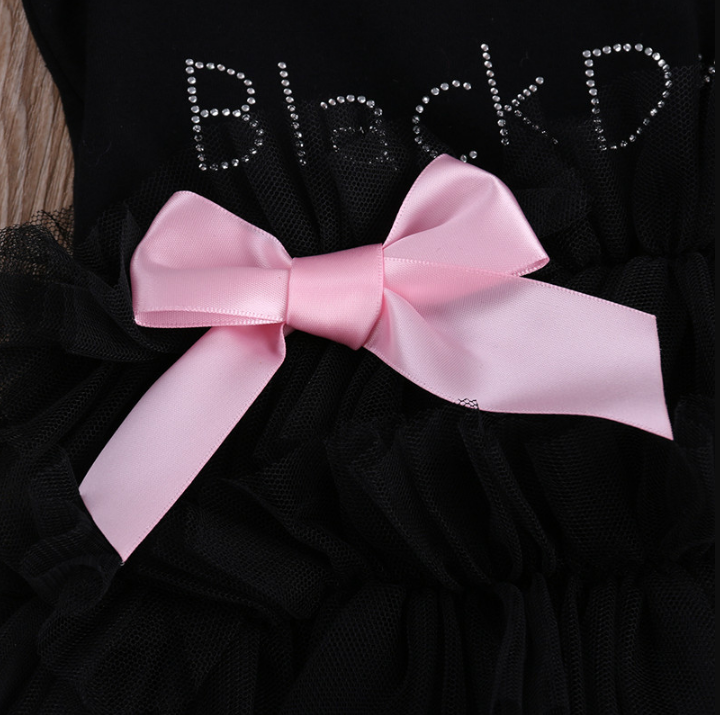 Little Black Dress Tutu Onesie