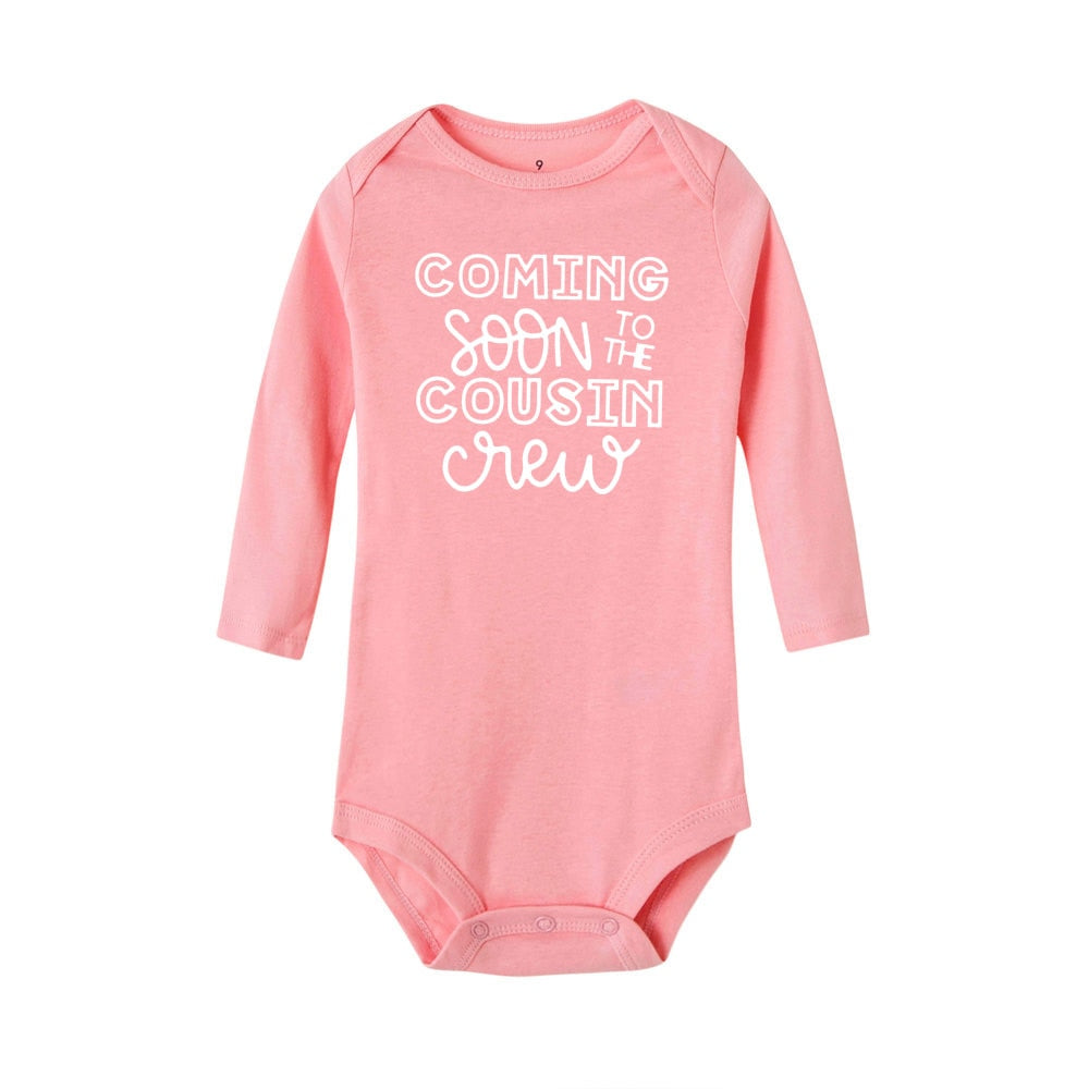 Coming Soon to the Cousin Crew Onesie