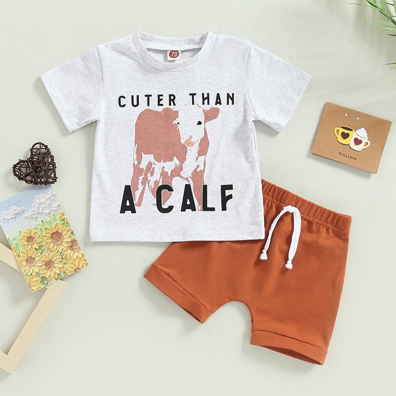 Cuter Than a Calf T-shirt & Shorts