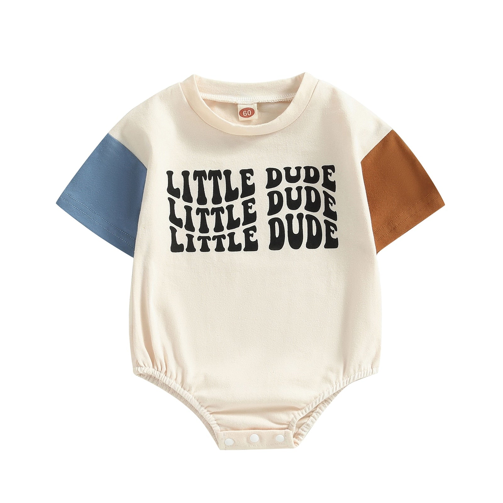 Short Sleeve Little Dude Onesie