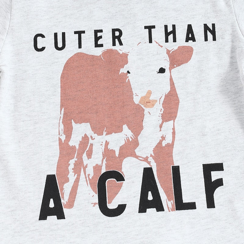 Cuter Than a Calf T-shirt & Shorts