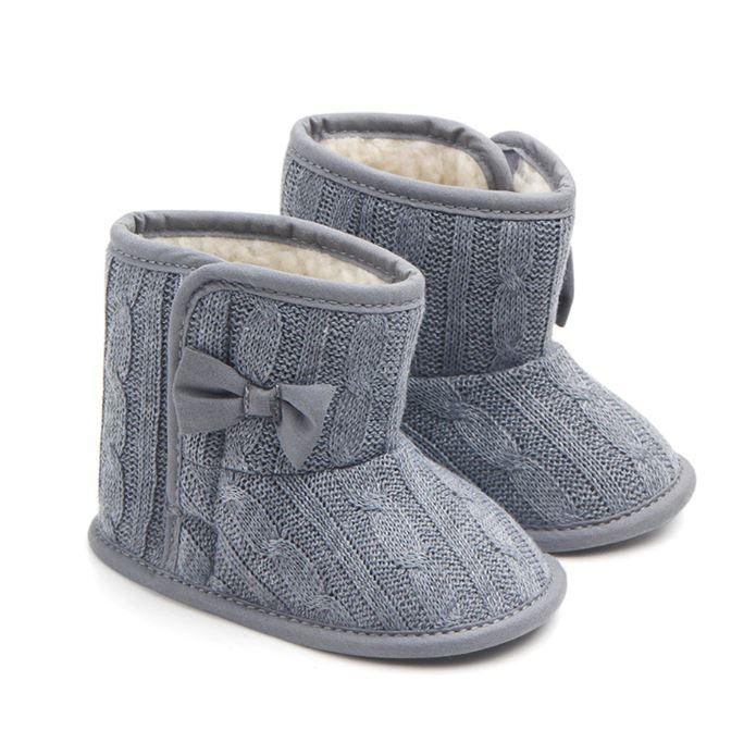 Bow-knot Knitted Boots