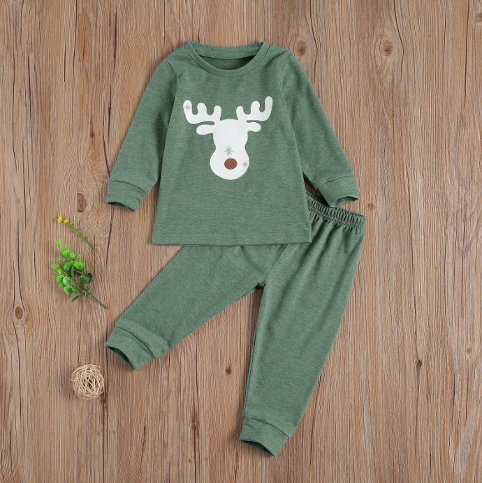 Reindeer Christmas Jogger Set