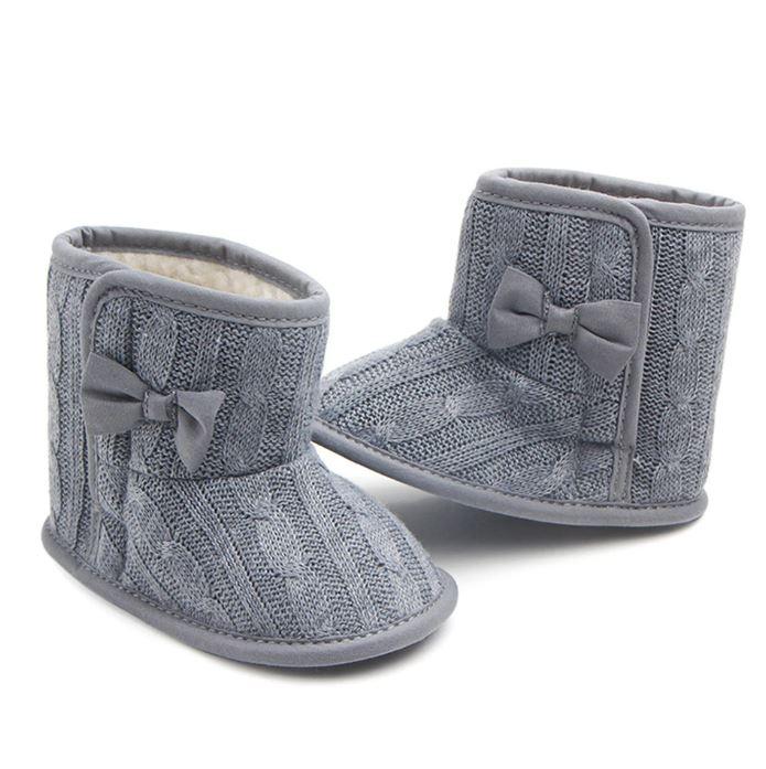 Bow-knot Knitted Boots