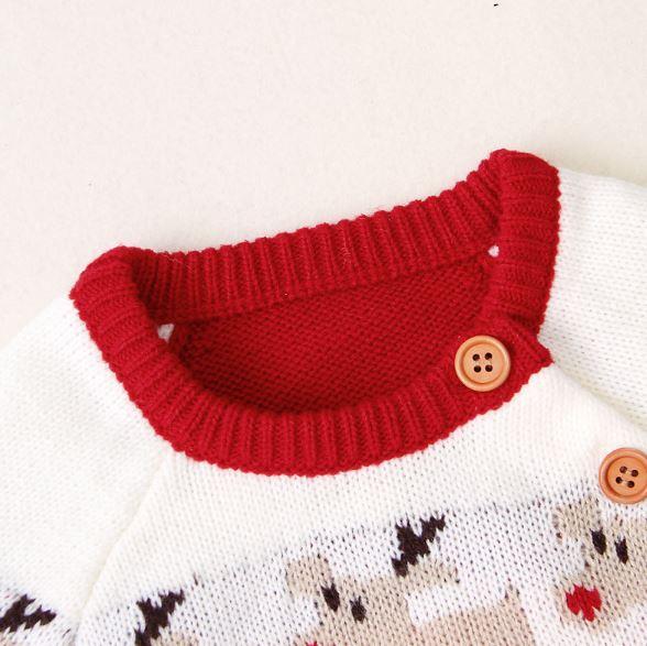 Knitter Reindeer Sweater