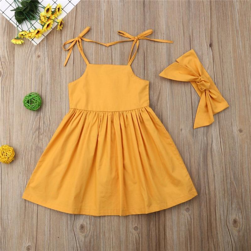 Cute As a Button Dress with Headband (2 Colors)