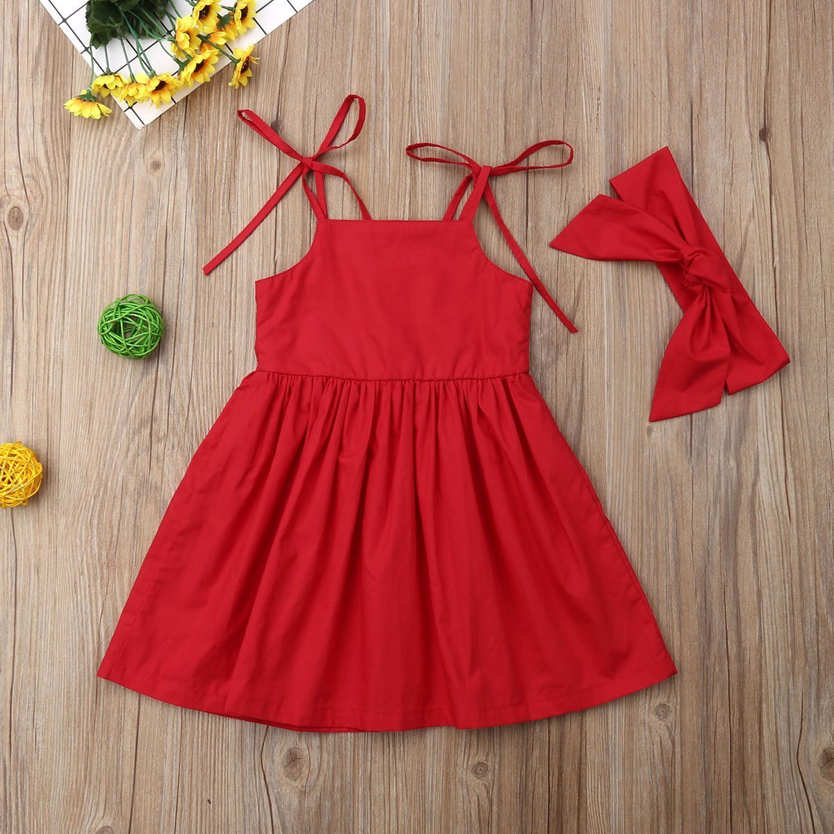 Cute As a Button Dress with Headband (2 Colors)