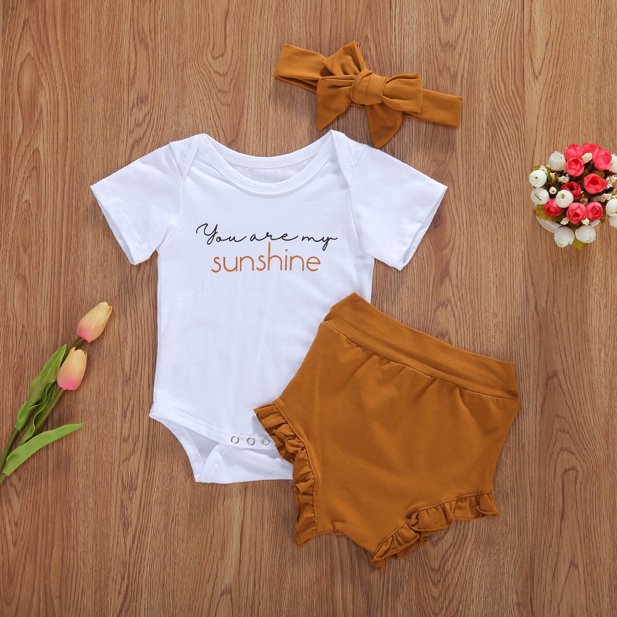 You are My Sunshine Ruffled Bloomers Outfit