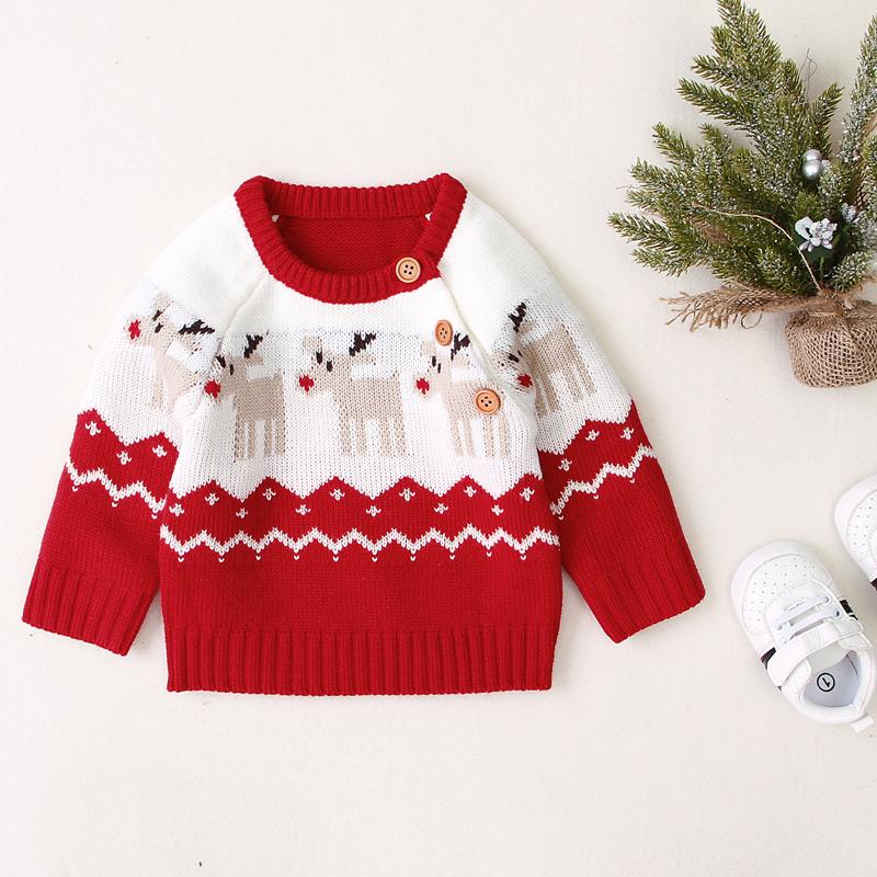 Knitter Reindeer Sweater