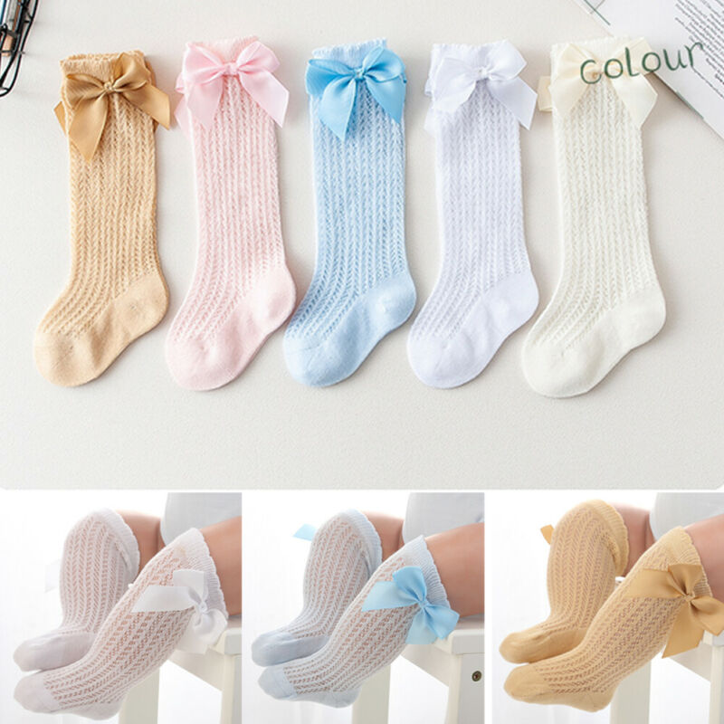 Pretty Lace Socks with Bow