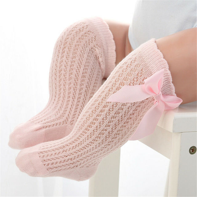 Pretty Lace Socks with Bow