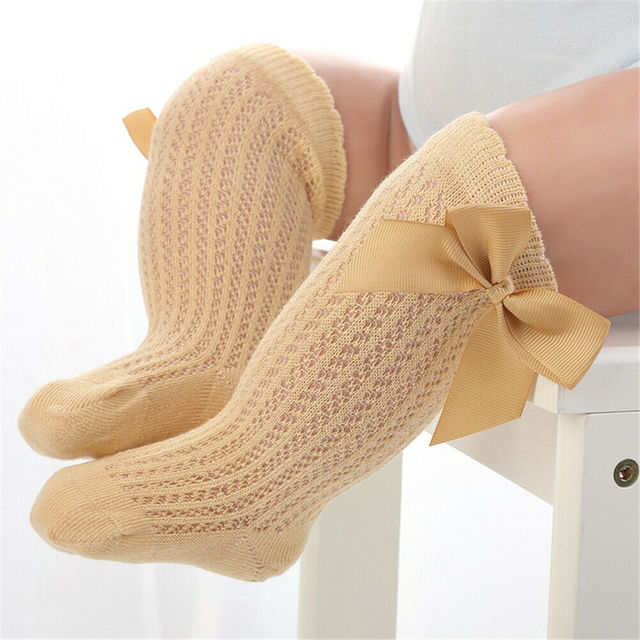 Pretty Lace Socks with Bow