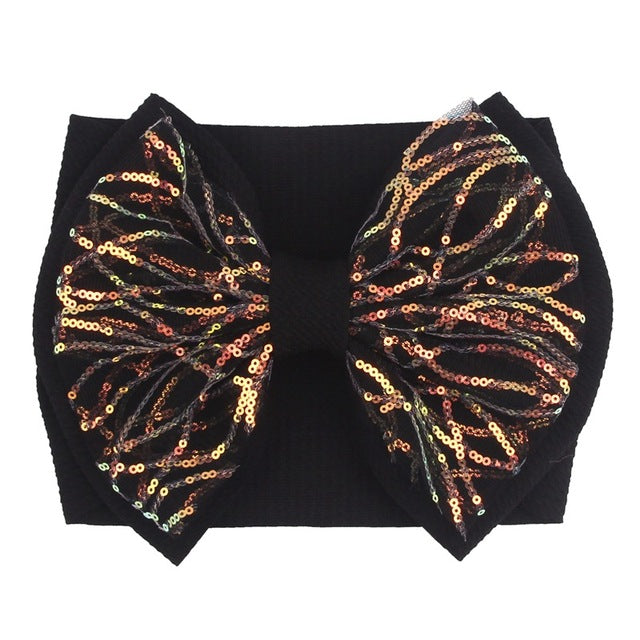 Sequins Bow Headband