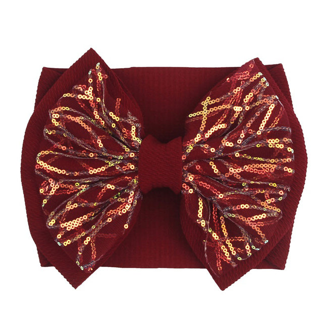 Sequins Bow Headband