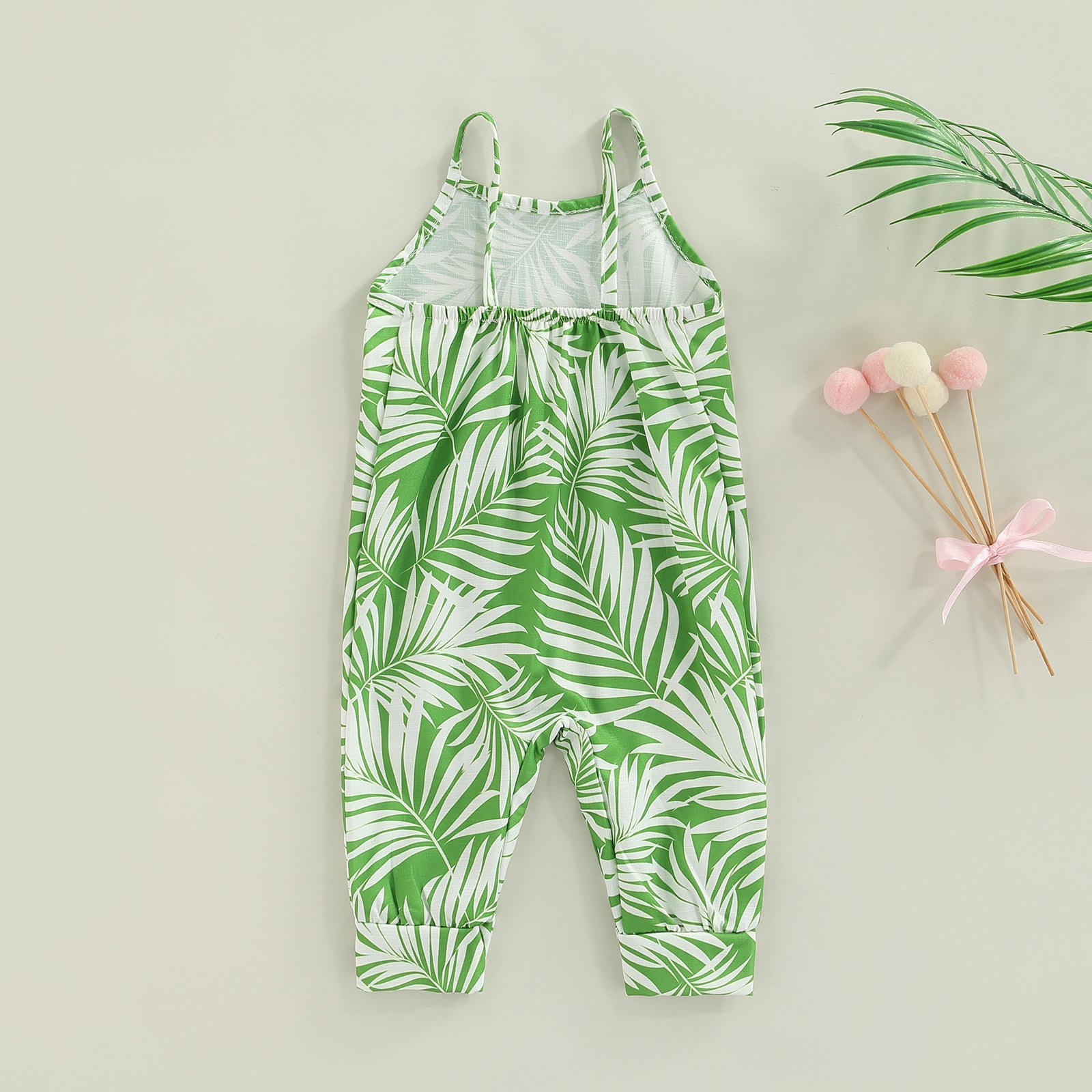 Leaf Palm Tree Jumpsuit (4 Colors)