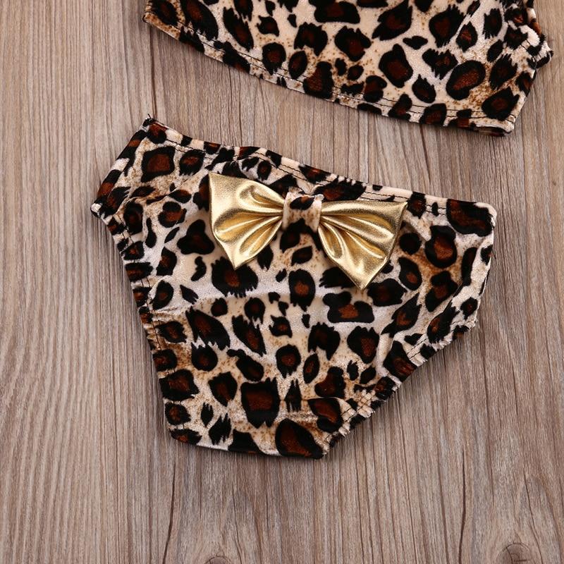 Leopard Print Bikini + Headband