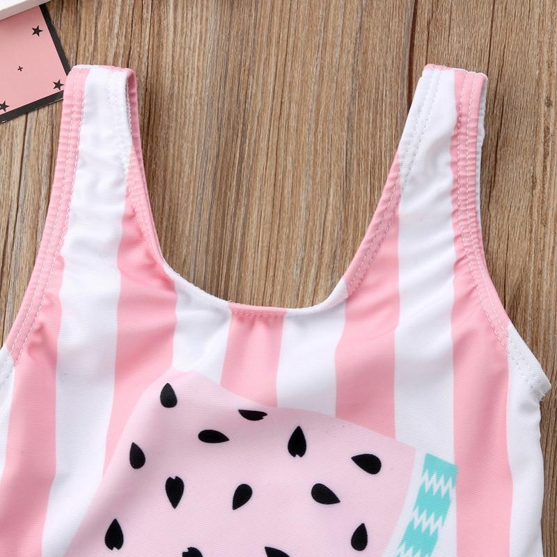 Striped Watermelon Swimsuit